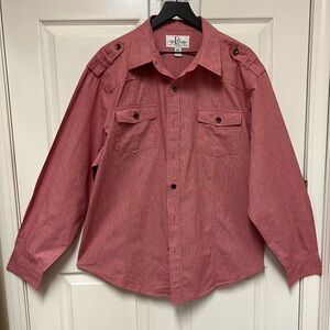 FAME Red Plaid Shirt